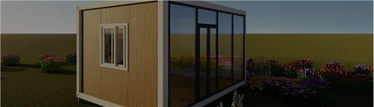 Shipping Container Lake House