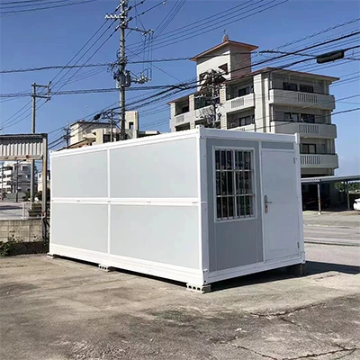 Prefabricated-Building Prefab Fold Out Container Homes
